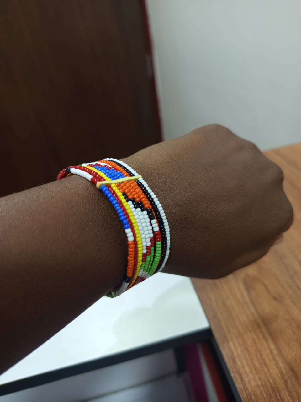 Masaai Beaded Bracelet - Image 2